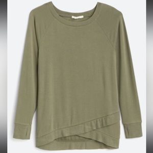 Threads 4 Thought Maternity Tunic Pullover Long Sleeve Size S